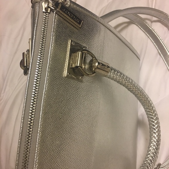Big silver hand bag - Picture 5 of 6